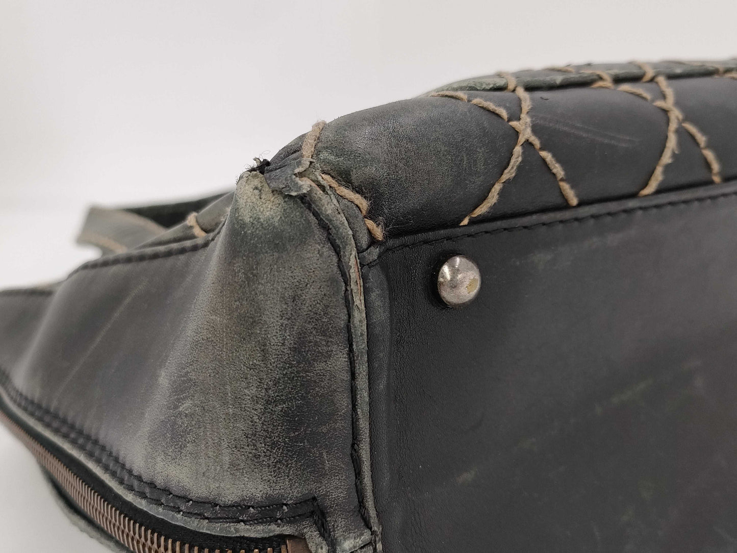 CHANEL Wild Stitch Lamb Handbag