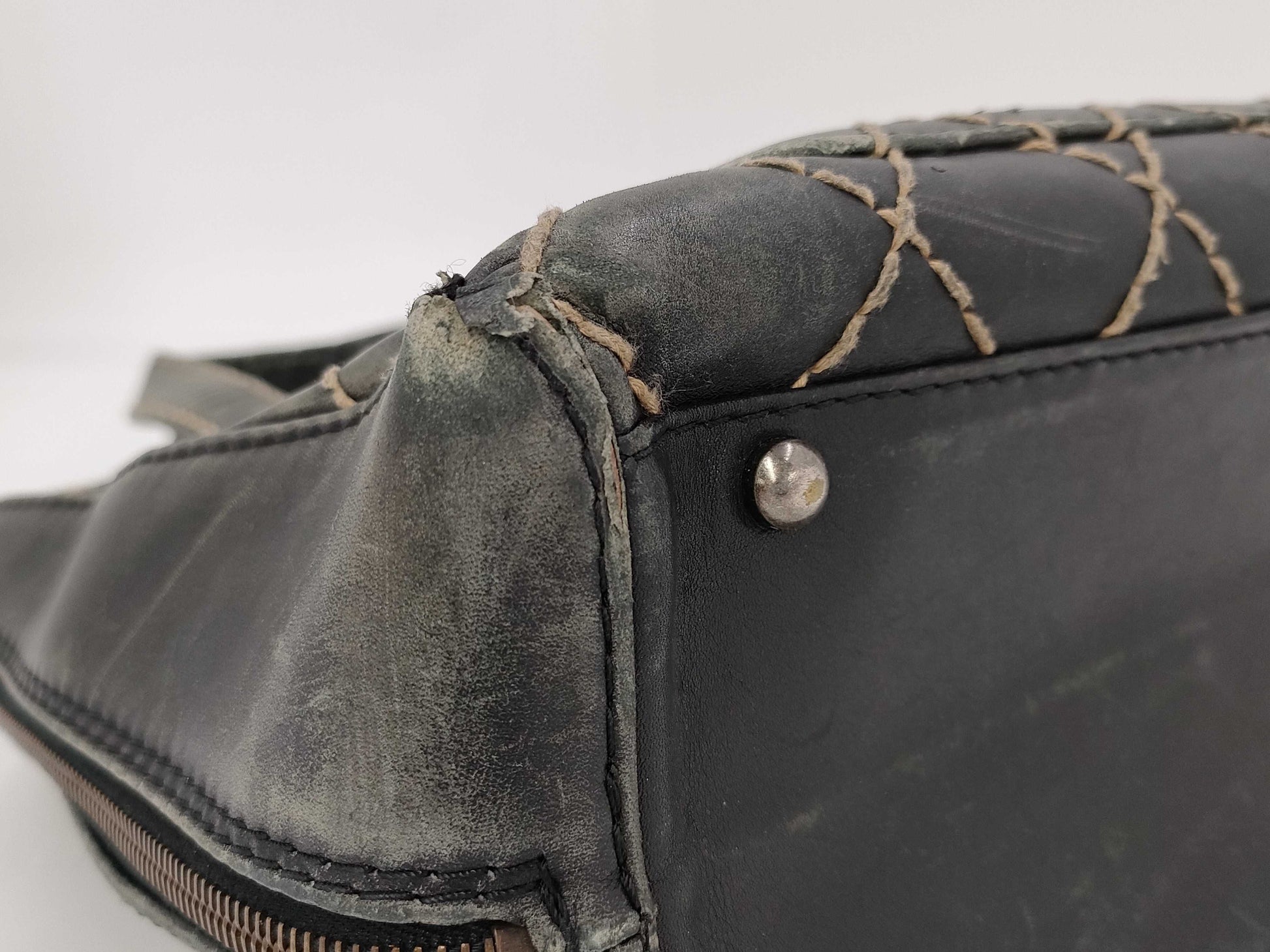 CHANEL Wild Stitch Lamb Handbag