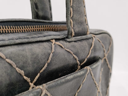 CHANEL Wild Stitch Lamb Handbag