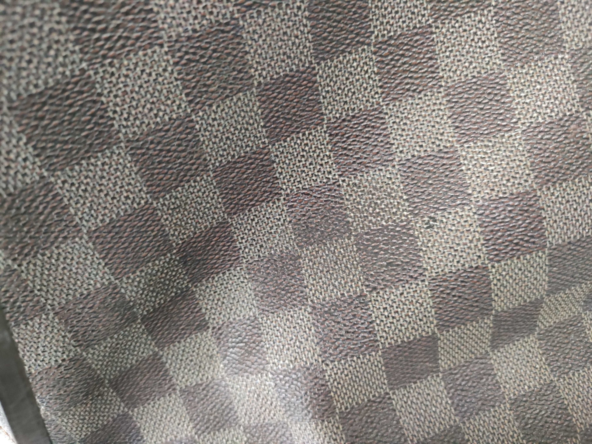 LOUIS VUITTON N41358 Damier Neverfull MM Engraved Shoulder Bag