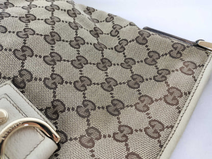 GUCCI GG Canvas Shoulder Bag