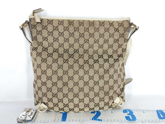 GUCCI GG Canvas Shoulder Bag