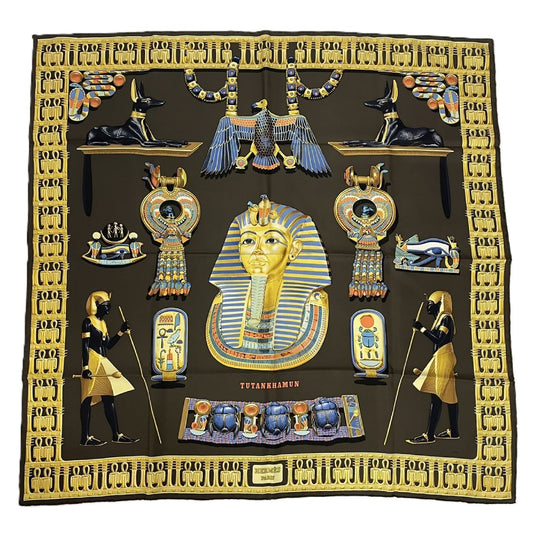 HERMES Tutankhamun scarf