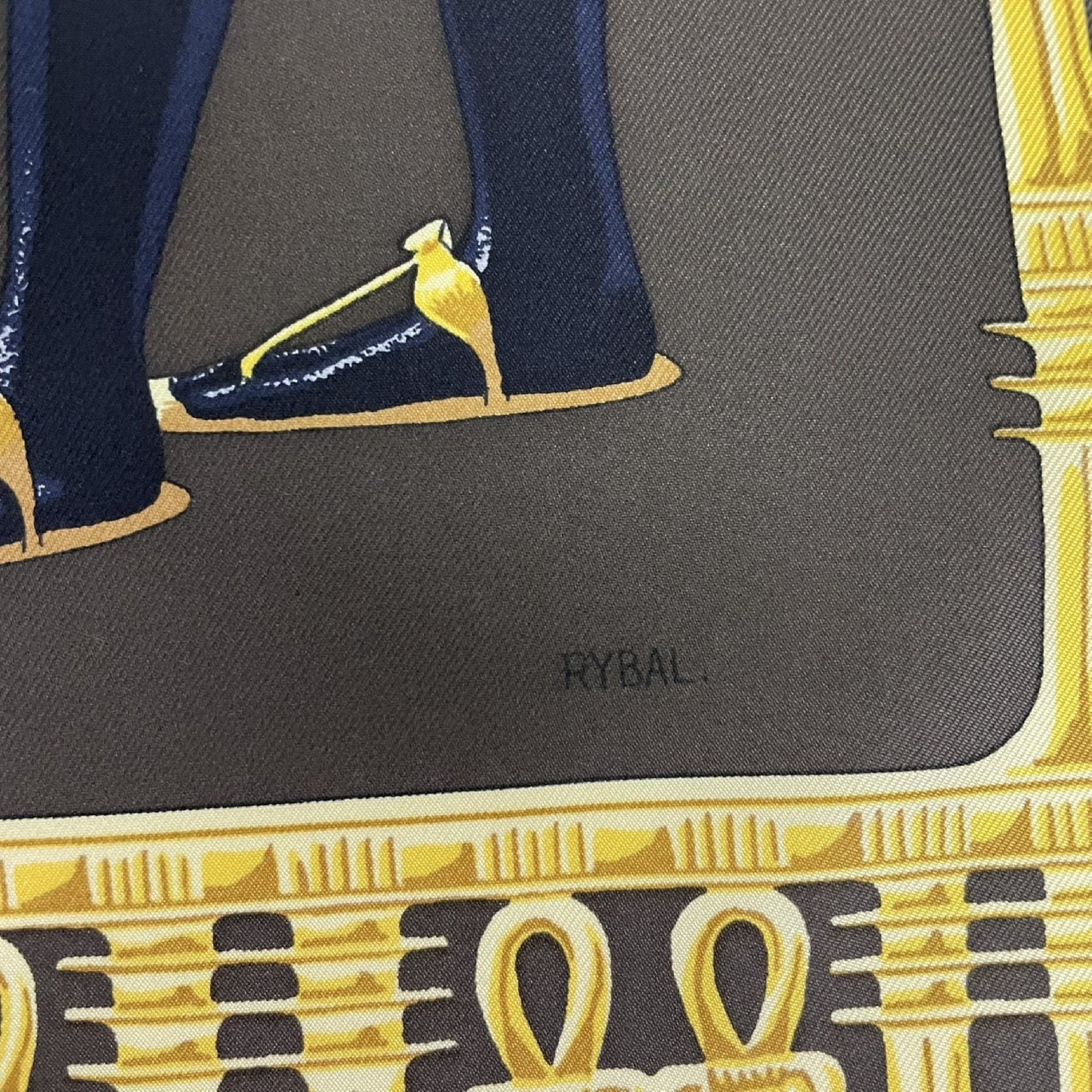 HERMES Tutankhamun scarf