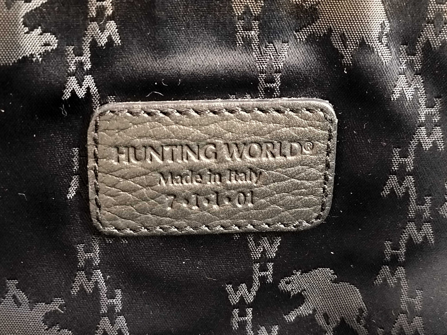 HUNTING WORLD HANTING WORLD Boston Shoulder Bag Boston Bag