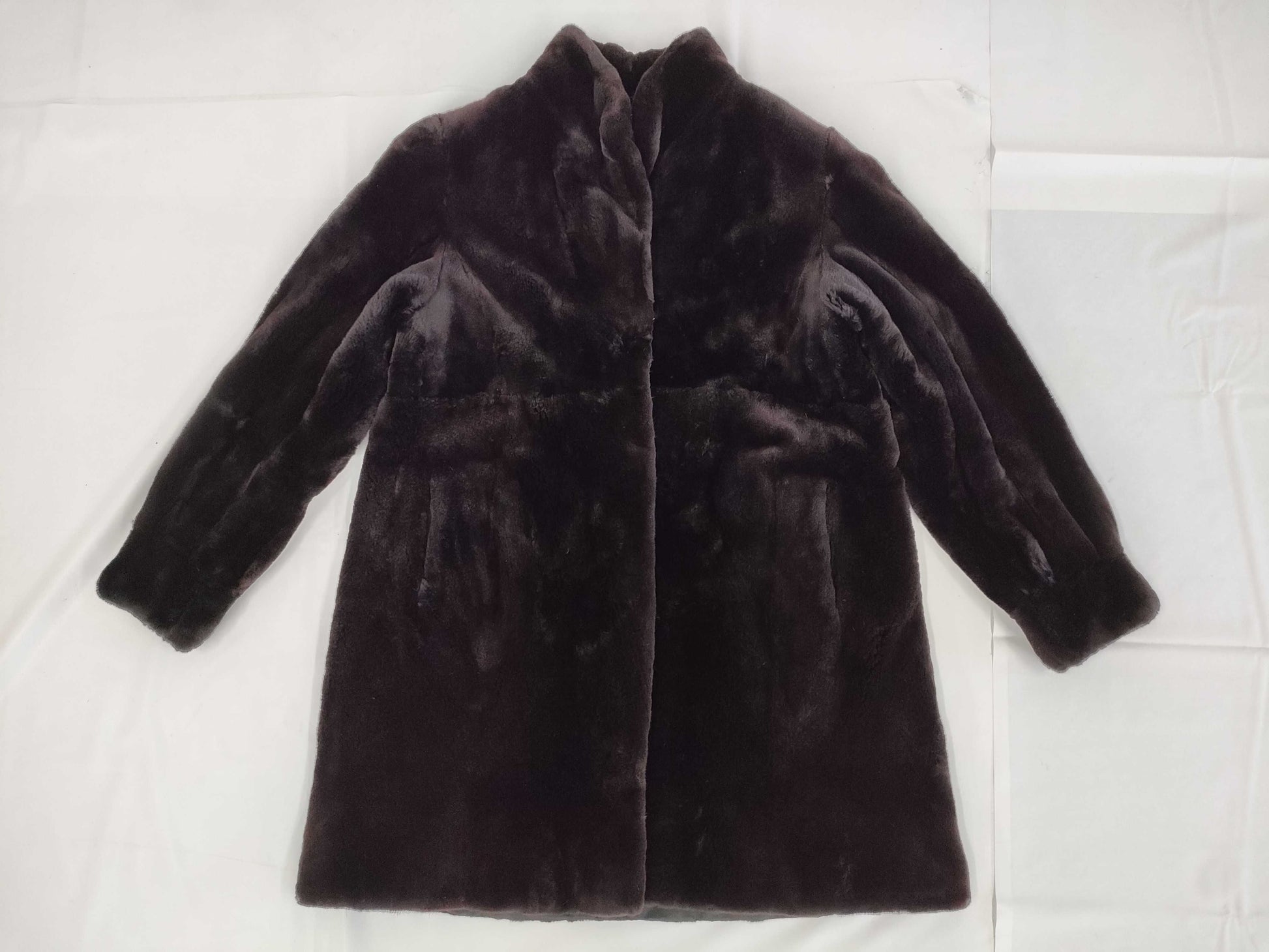 Chloe Chloe SAGA MINK Fur Coat Real Fur F Coat