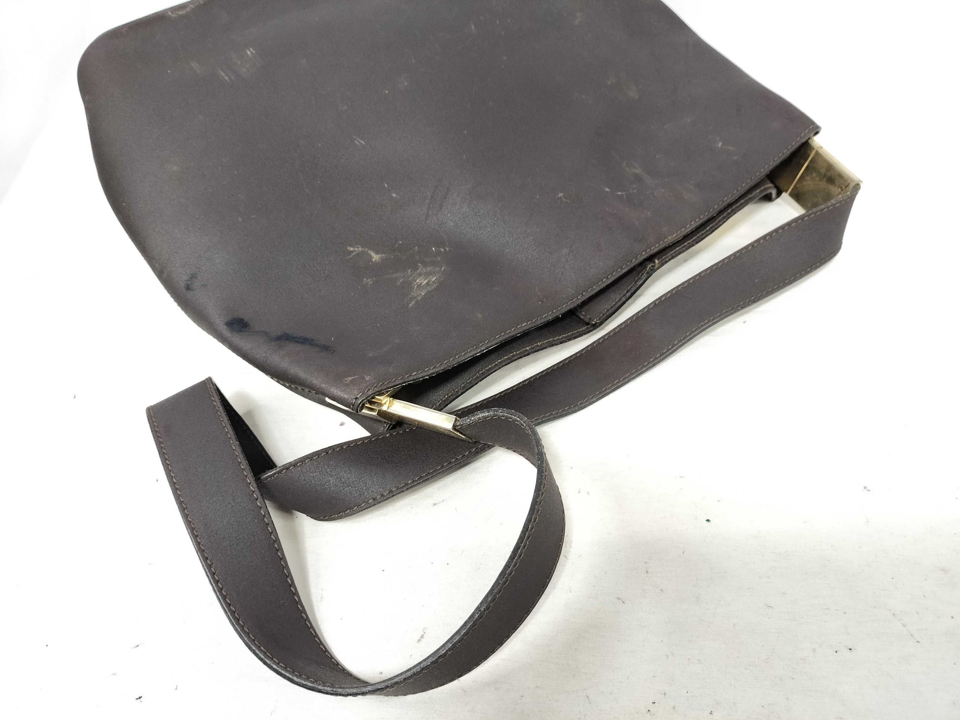 CELINE Celine Shoulder Bag Leather Shoulder Bag