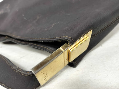 CELINE Celine Shoulder Bag Leather Shoulder Bag