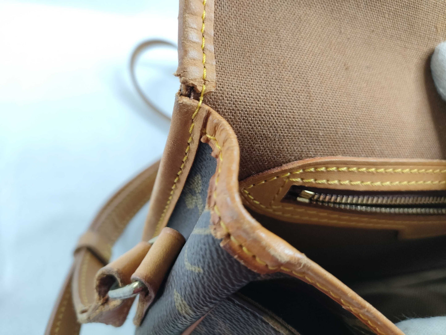 LOUIS VUITTON M42248 Monogram Gibessiere PM Shoulder Bag