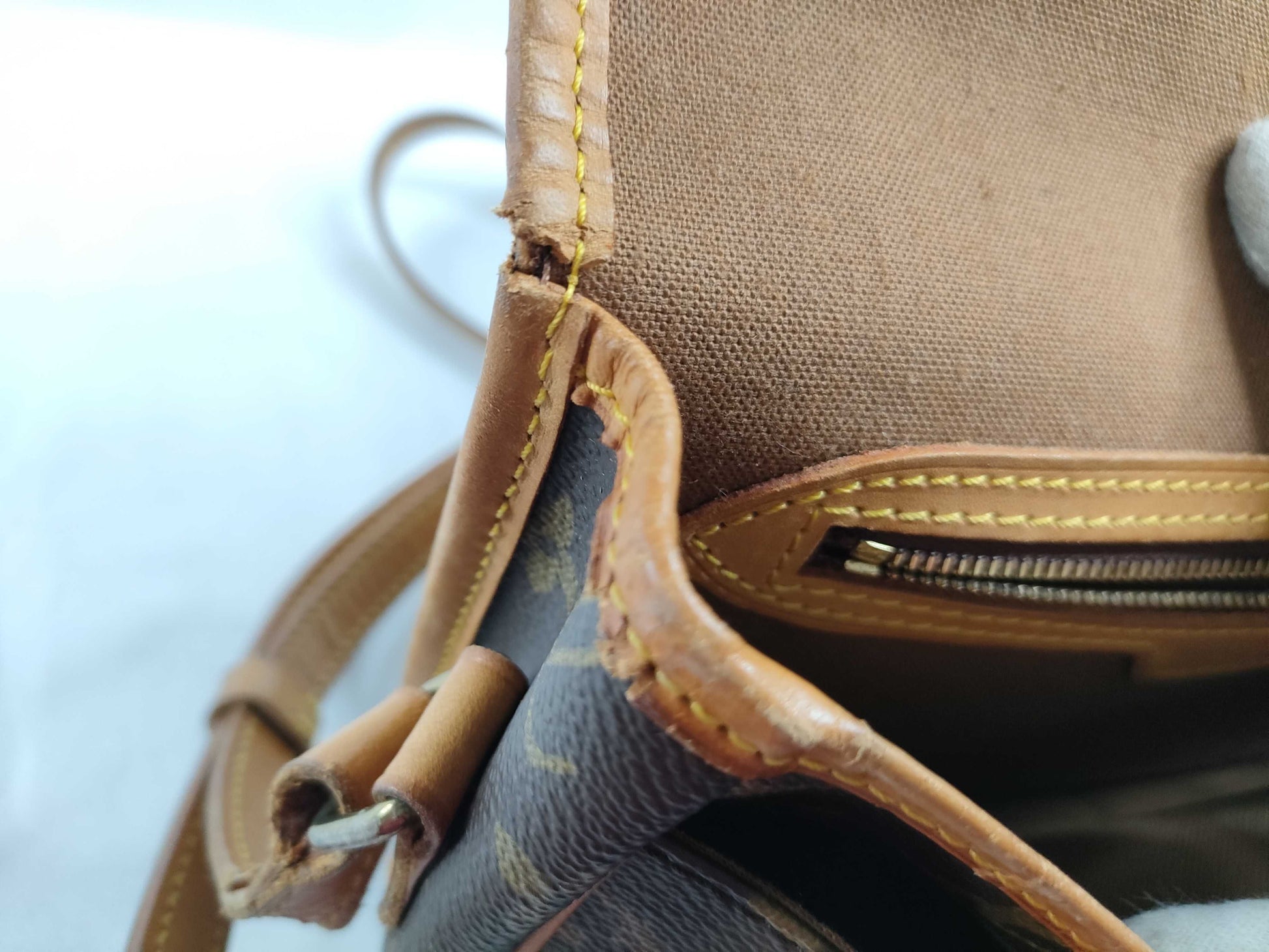 LOUIS VUITTON M42248 Monogram Gibessiere PM Shoulder Bag