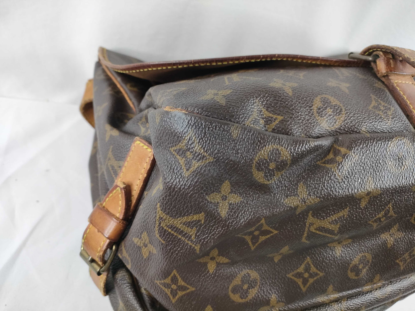 LOUIS VUITTON M42254 Monogram Saumur 35 Shoulder Bag