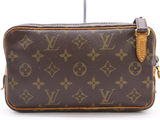 LOUIS VUITTON M51828 Monogram Pochette Marly Bandouliere Shoulder Bag