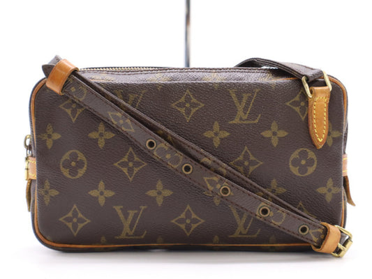 LOUIS VUITTON M51828 Monogram Pochette Marly Bandouliere Shoulder Bag