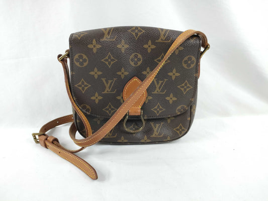 LOUIS VUITTON M51243 Monogram Saint-Cloud MM Shoulder Bag
