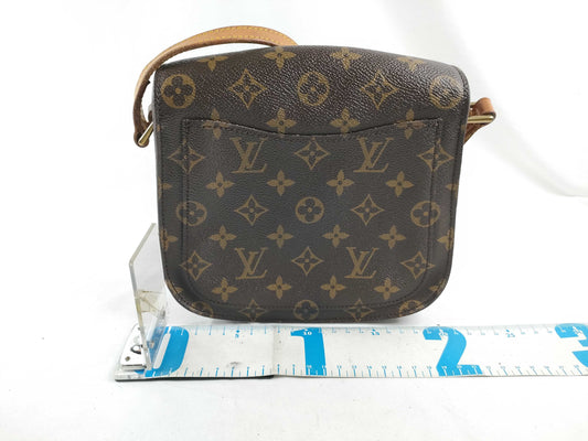 LOUIS VUITTON M51243 Monogram Saint-Cloud MM Shoulder Bag