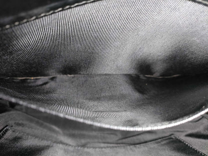 UNGARO Leather Tote Bag Black Tote Bag