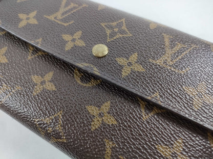 LOUIS VUITTON M 61734 Monogram Louis Vuitton Portefeuille Brazza Bi-fold Long Wallet