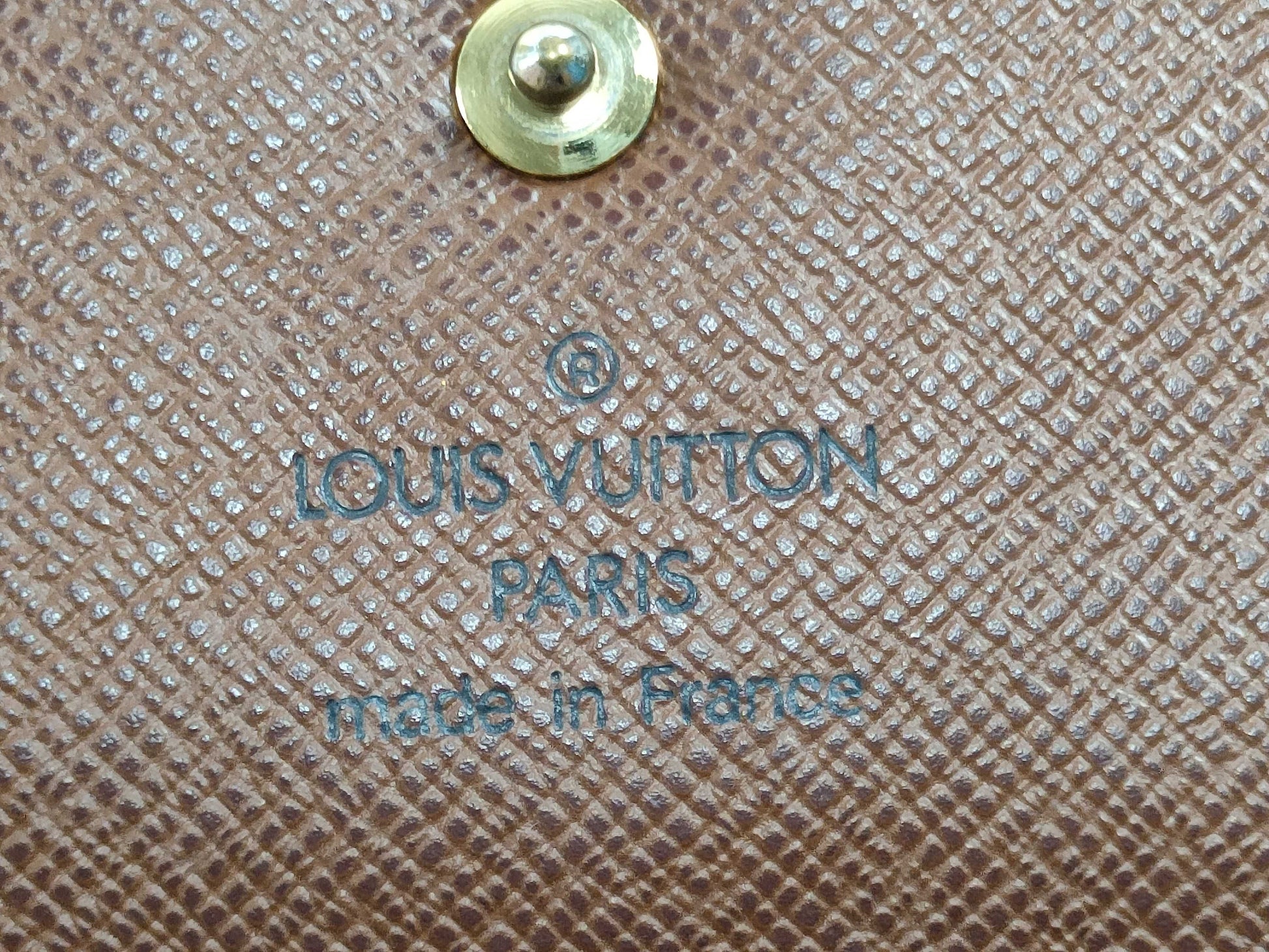 LOUIS VUITTON M 61734 Monogram Louis Vuitton Portefeuille Brazza Bi-fold Long Wallet