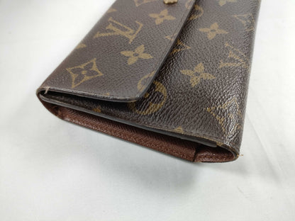 LOUIS VUITTON M 61734 Monogram Louis Vuitton Portefeuille Brazza Bi-fold Long Wallet