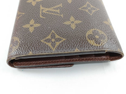 LOUIS VUITTON M 61734 Monogram Louis Vuitton Portefeuille Brazza Bi-fold Long Wallet