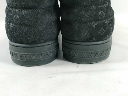 LOUIS VUITTON Louis Vuitton Women's Sneakers Black Size 37 with Dust Bag Other Shoes