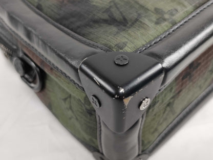 LOUIS VUITTON M 56428 Louis Vuitton LV Monogram Soft Trunk Camouflage Virgil Abloh M56428 RFID Enabled Shoulder Bag