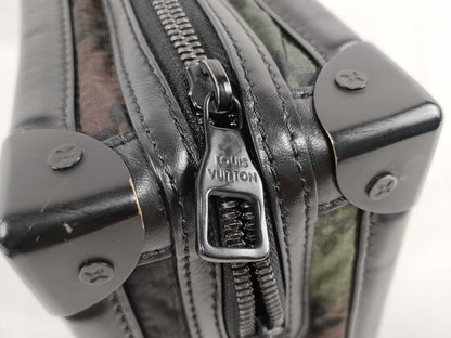 LOUIS VUITTON M 56428 Louis Vuitton LV Monogram Soft Trunk Camouflage Virgil Abloh M56428 RFID Enabled Shoulder Bag
