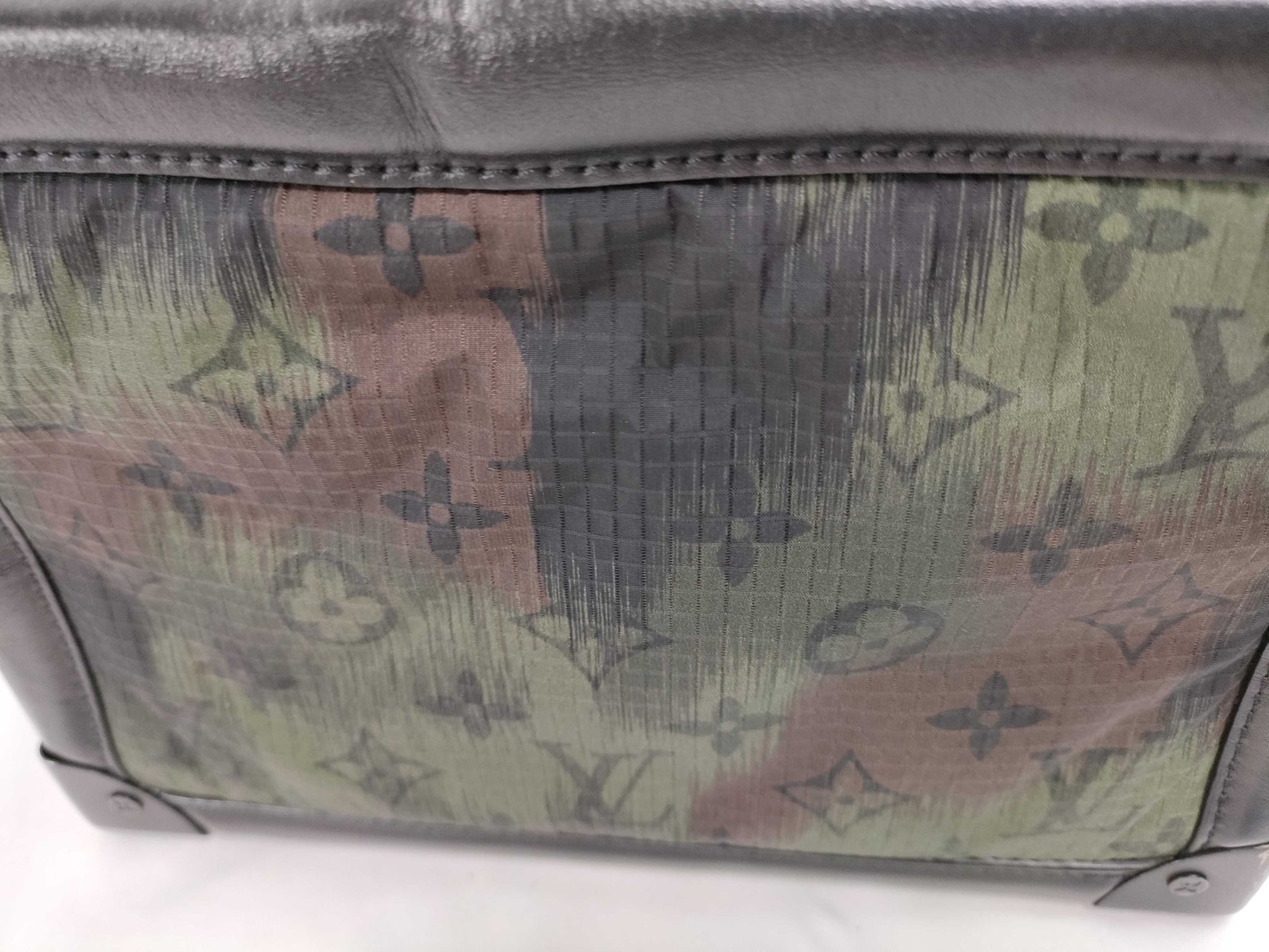 LOUIS VUITTON M 56428 Louis Vuitton LV Monogram Soft Trunk Camouflage Virgil Abloh M56428 RFID Enabled Shoulder Bag