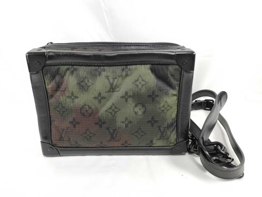 LOUIS VUITTON M 56428 Louis Vuitton LV Monogram Soft Trunk Camouflage Virgil Abloh M56428 RFID Enabled Shoulder Bag