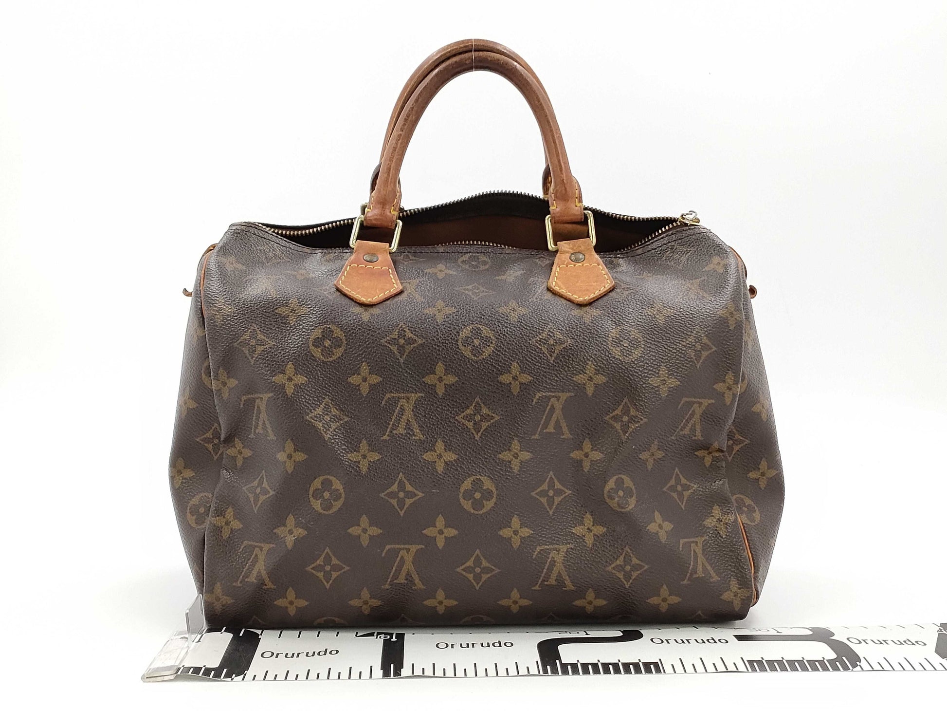 LOUIS VUITTON Monogram Speedy 30 Boston Bag