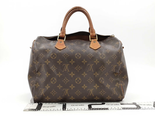 LOUIS VUITTON Monogram Speedy 30 Boston Bag