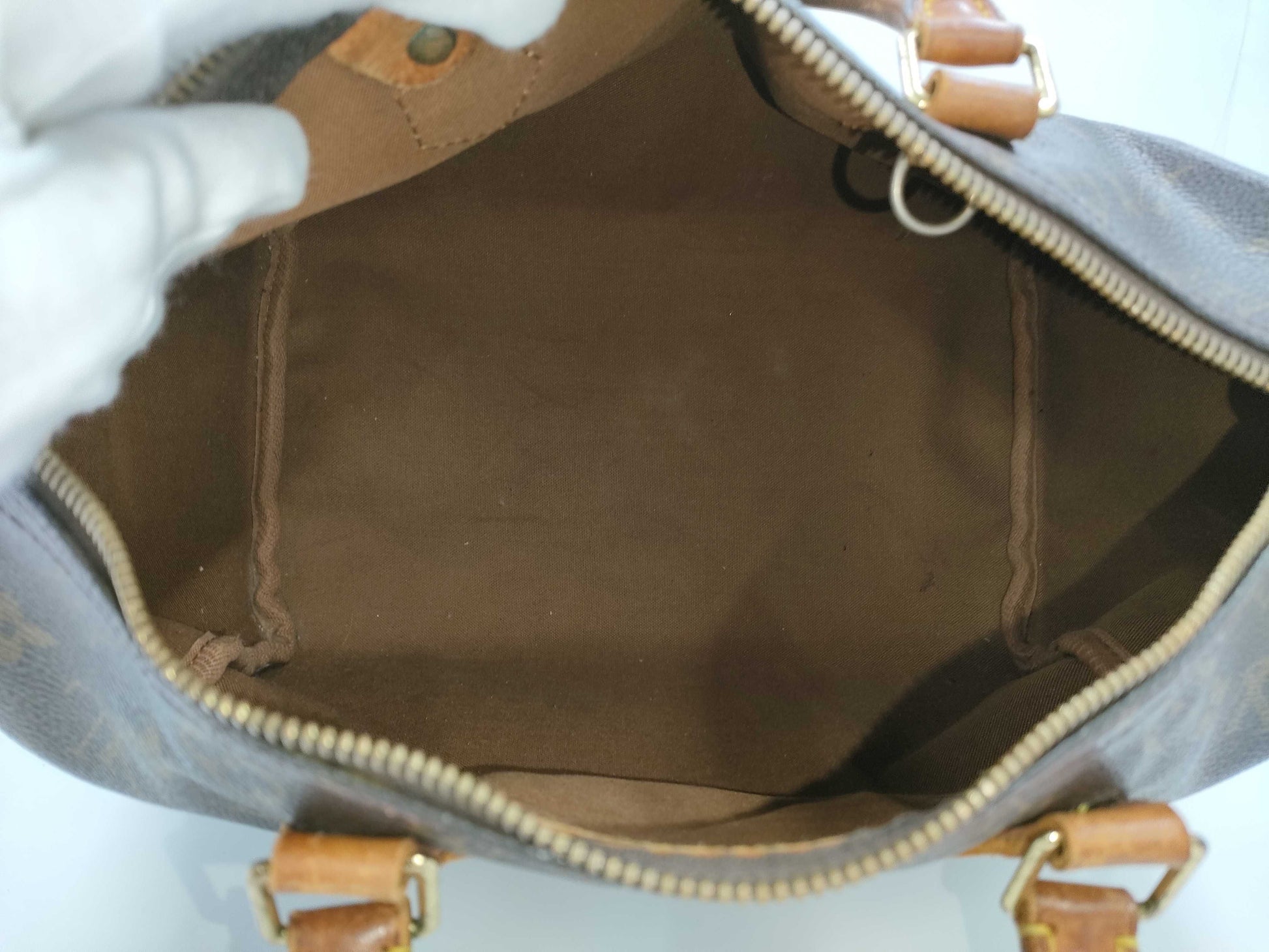LOUIS VUITTON Monogram Speedy 30 Boston Bag