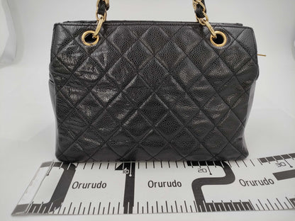 CHANEL Matelasse Caviar Skin Chain Shoulder Bag