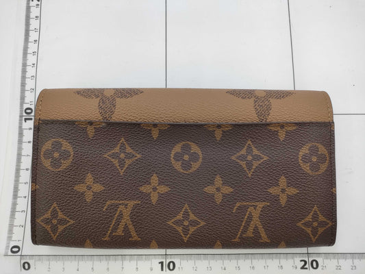 LOUIS VUITTON Louis Vuitton long wallet RFID responsive wallet