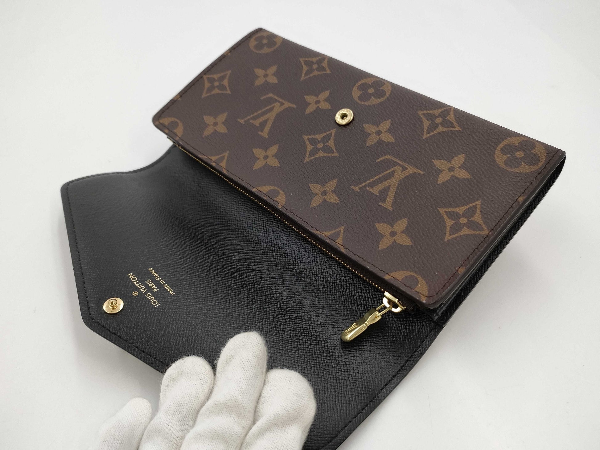 LOUIS VUITTON Louis Vuitton long wallet RFID responsive wallet