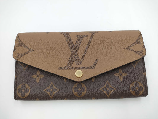 LOUIS VUITTON Louis Vuitton long wallet RFID responsive wallet
