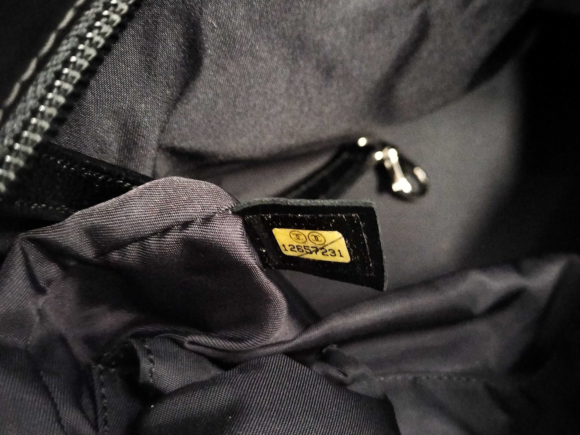 CHANEL Paris-Biarritz bag with sticker card