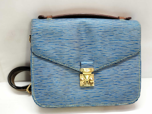 LOUIS VUITTON Epi Louis Vuitton Message Shoulder Bag Handbag