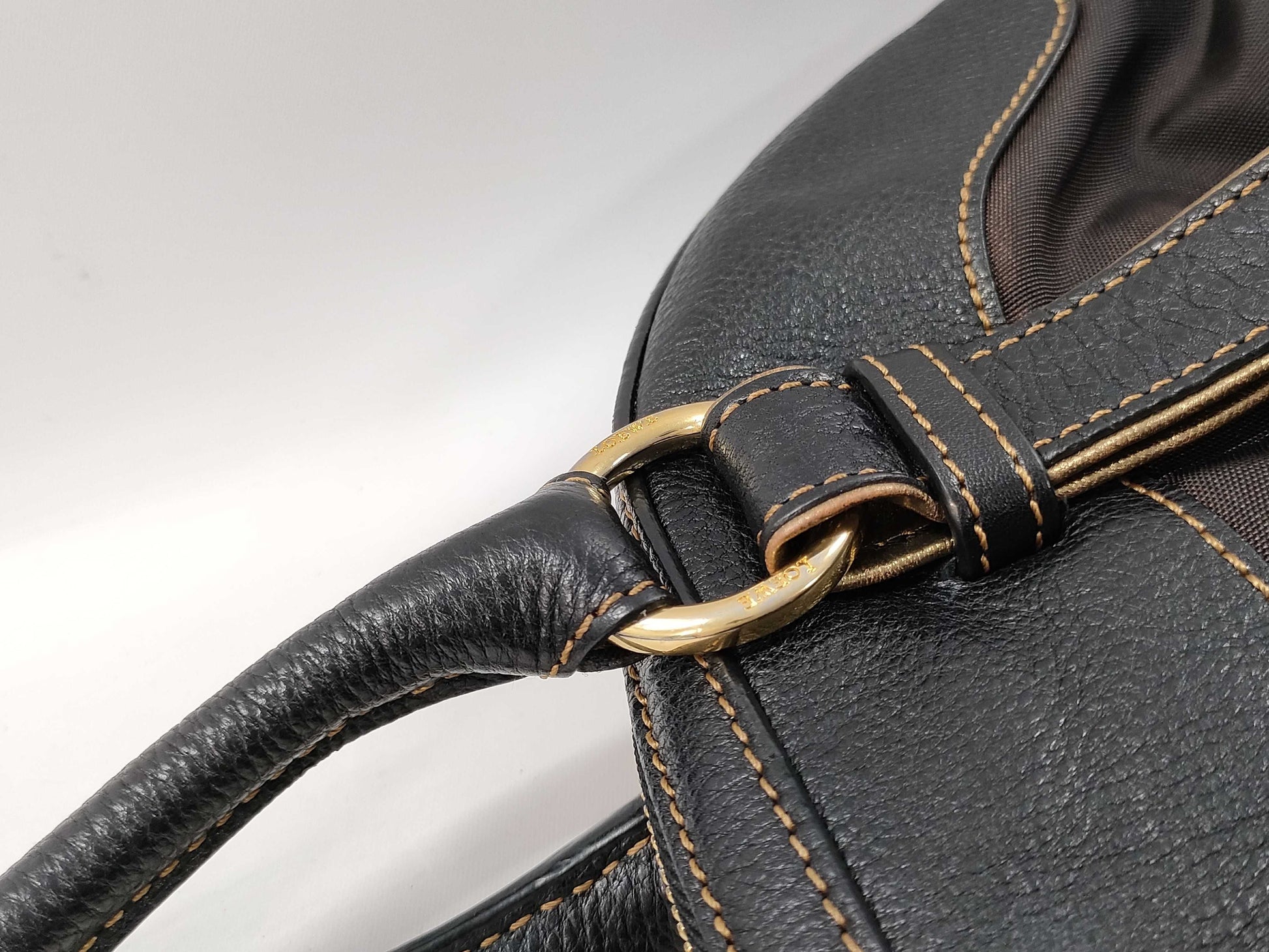 LOEWE Anagram Leather Tote Bag Handbag