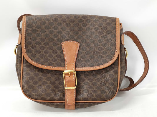CELINE Macadam Shoulder Bag