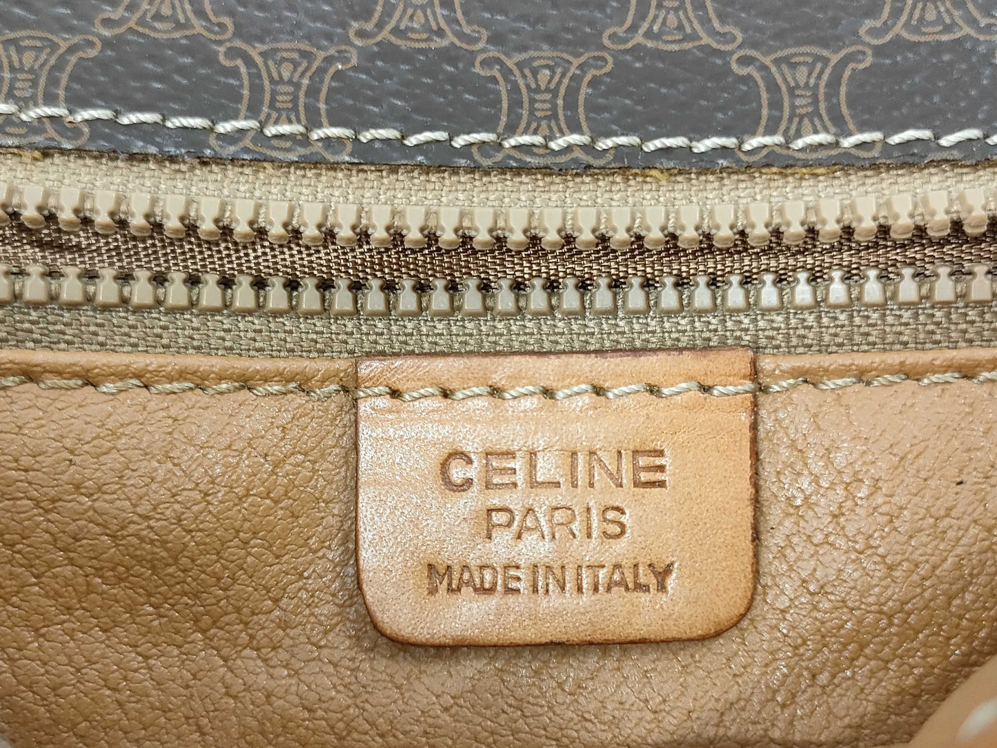 CELINE Macadam Shoulder Bag