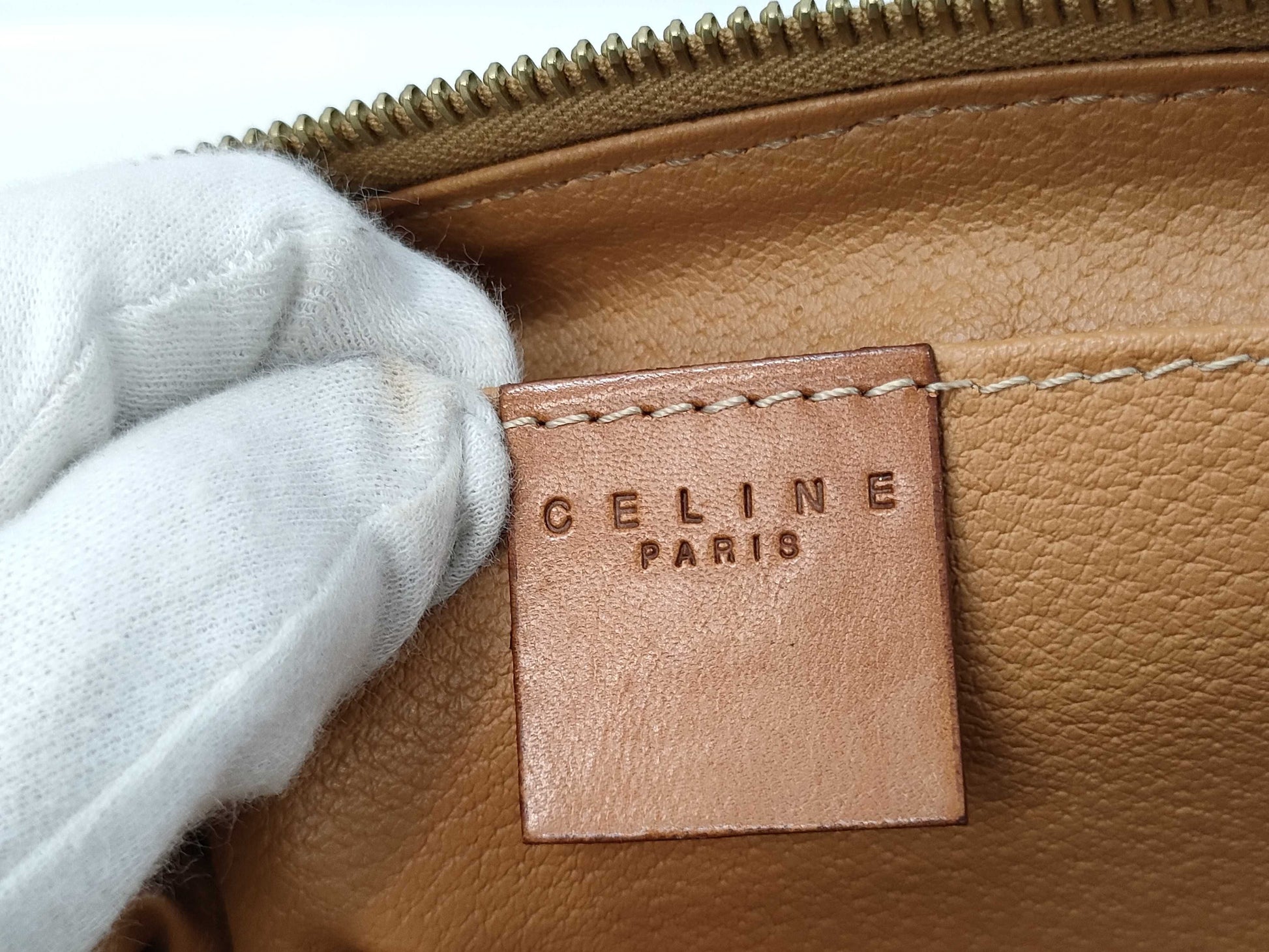 CELINE Macadam Second Bag Clutch Bag