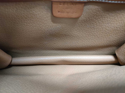 CELINE Macadam PVC Triomphe Flap Shoulder Bag