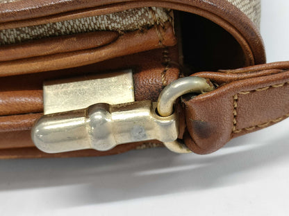CELINE Macadam PVC Triomphe Shoulder Bag