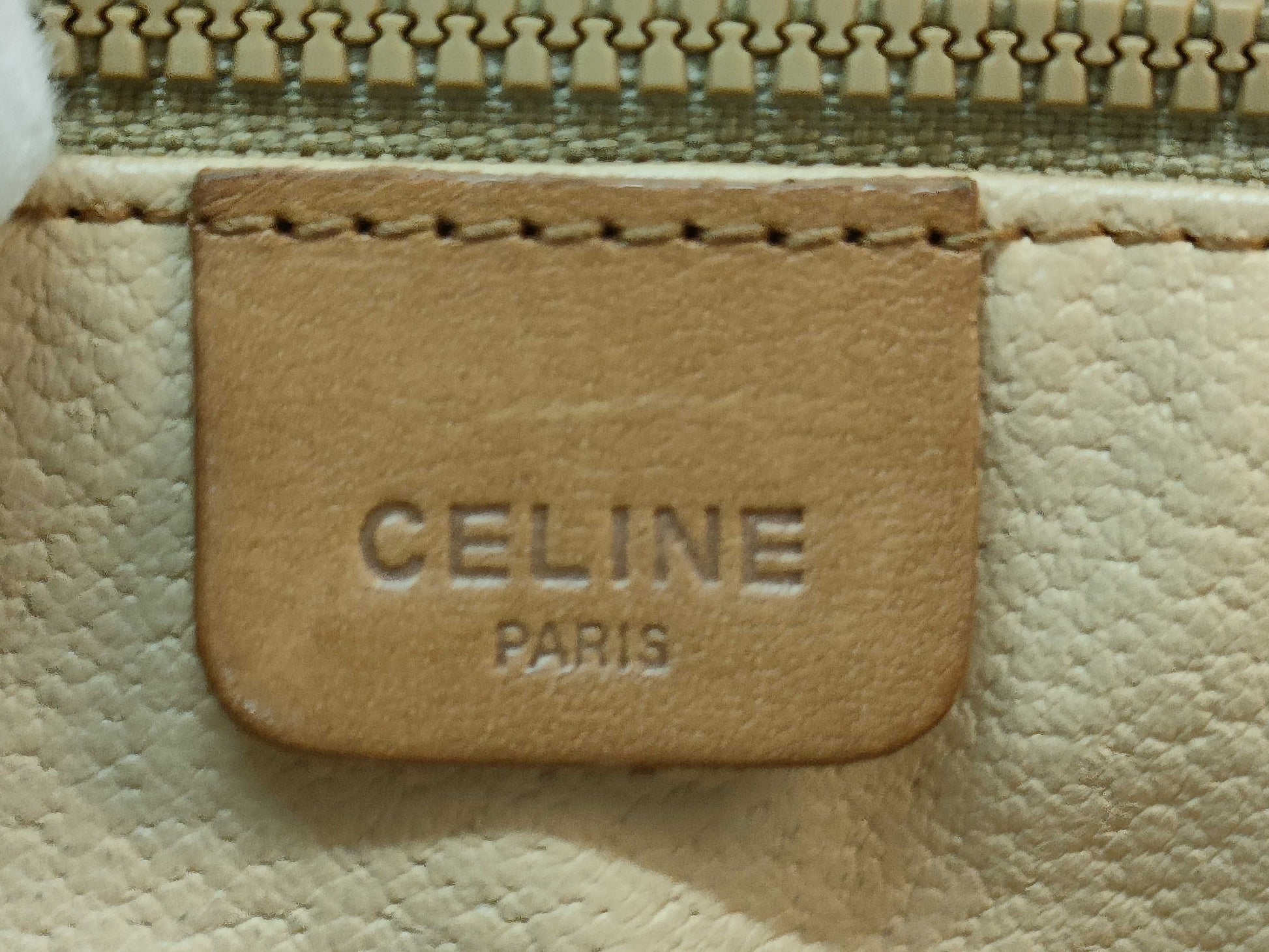 CELINE Macadam PVC Triomphe Shoulder Bag