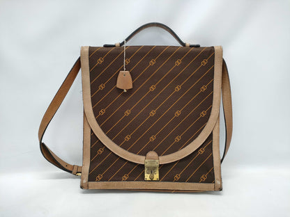 GUCCI Canvas Flap Shoulder Bag Shoulder Bag