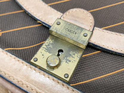 GUCCI Canvas Flap Shoulder Bag Shoulder Bag