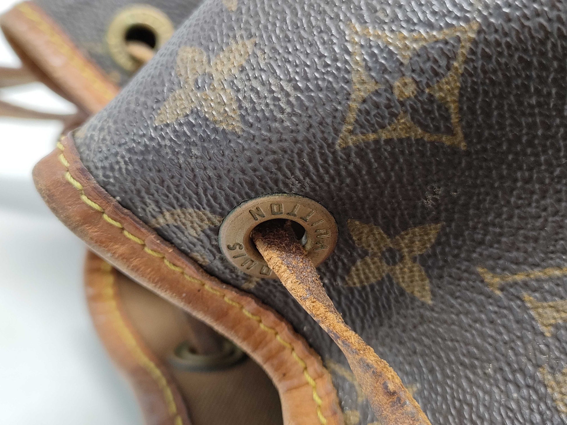 LOUIS VUITTON M42224 Monogram Noe Drawstring Shoulder Bag M42224 Shoulder Bag
