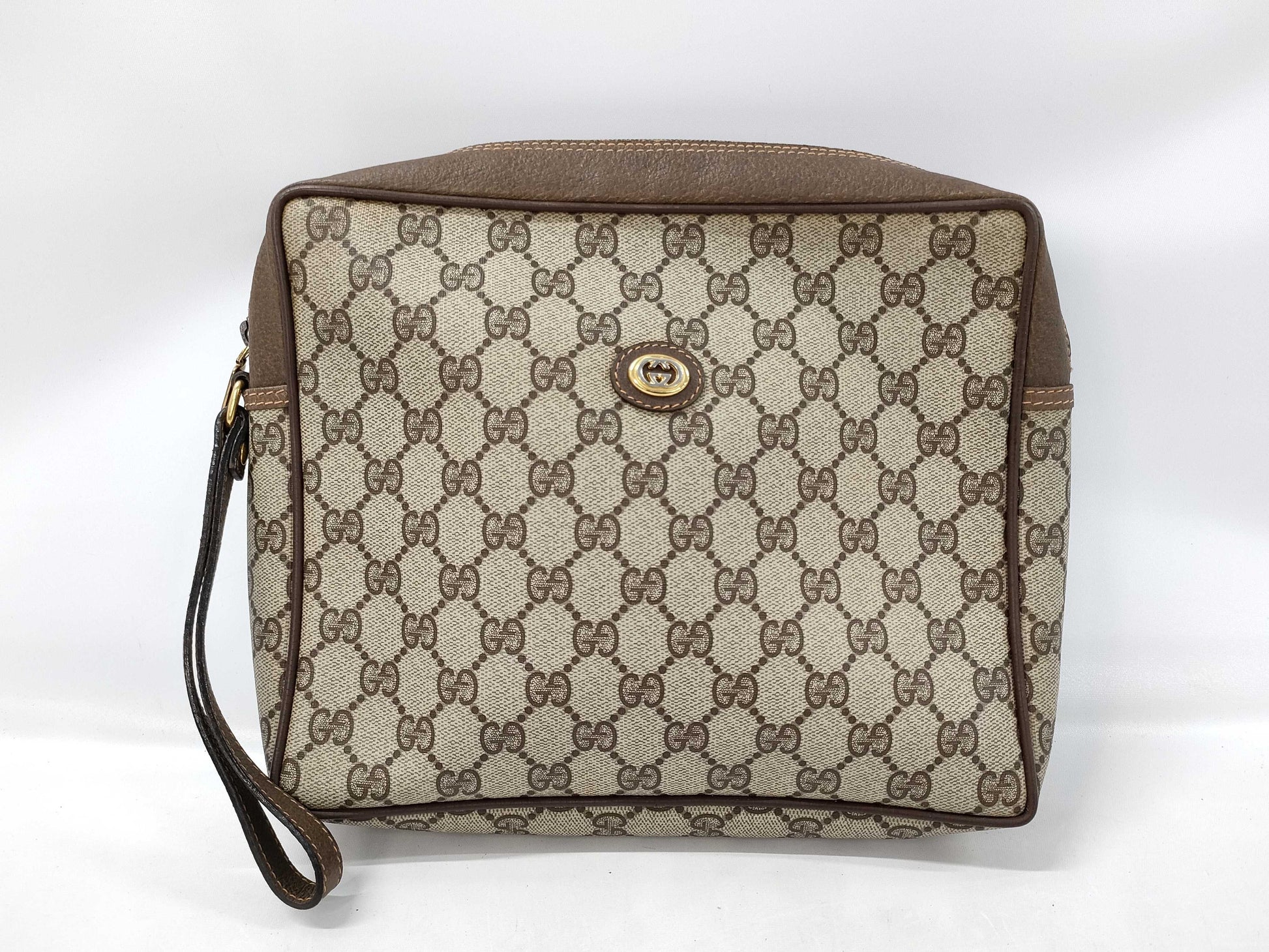 GUCCI GG Supreme Clutch Bag Second Bag Second Bag