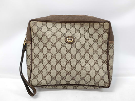 GUCCI GG Supreme Clutch Bag Second Bag Second Bag